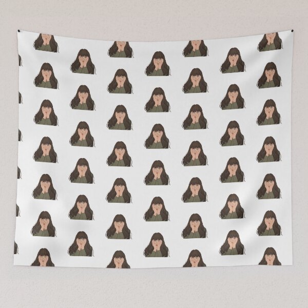 Item preview, Girl with bangs aesthetic  designed and sold by rabeecia.
