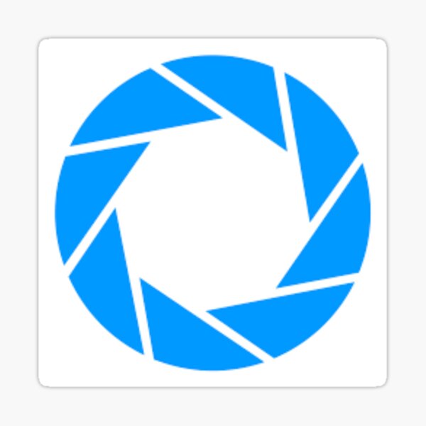 Blenden-Logo Sticker