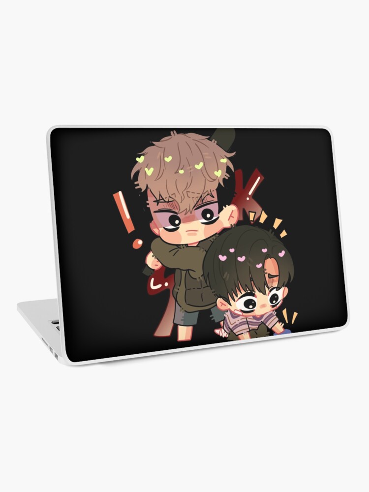 Killing Stalking - Sangwoo I'm Not Gay  Laptop Skin for Sale by