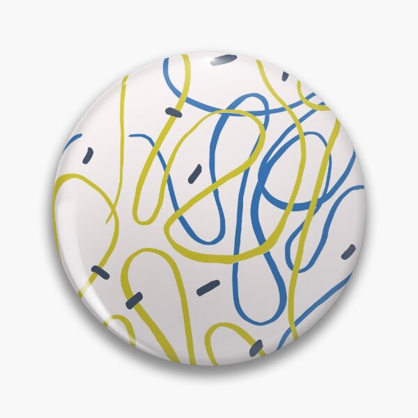 Item preview, Colourful squiggle lines pattern designed and sold by Giree07.