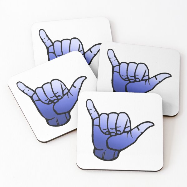Item preview, Blue Hang Loose Hand designed and sold by bryannasplit.