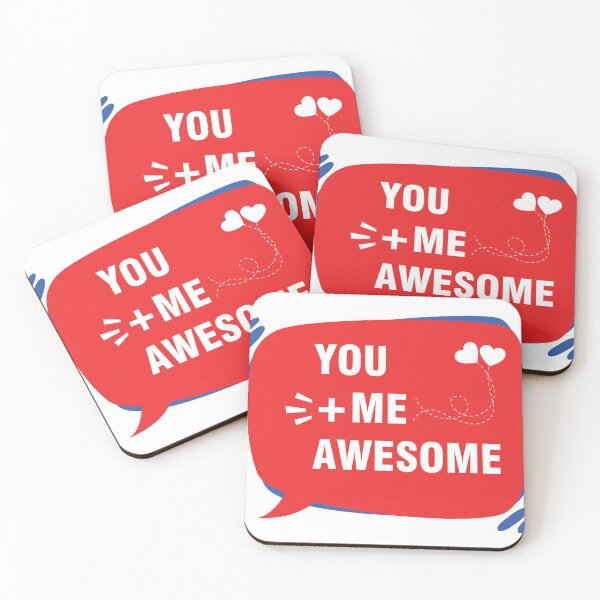 Item preview, awesome,you,me,red designed and sold by orangedesigns49.