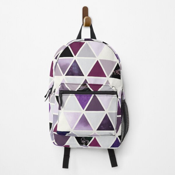 Item preview, Minimalist Purple and Smoke Triangles designed and sold by phoenixlite.