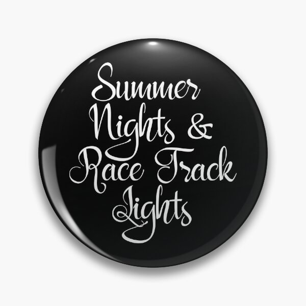 Item preview, Summer Nights And Race Track Lights Racing designed and sold by nikkidawn74.