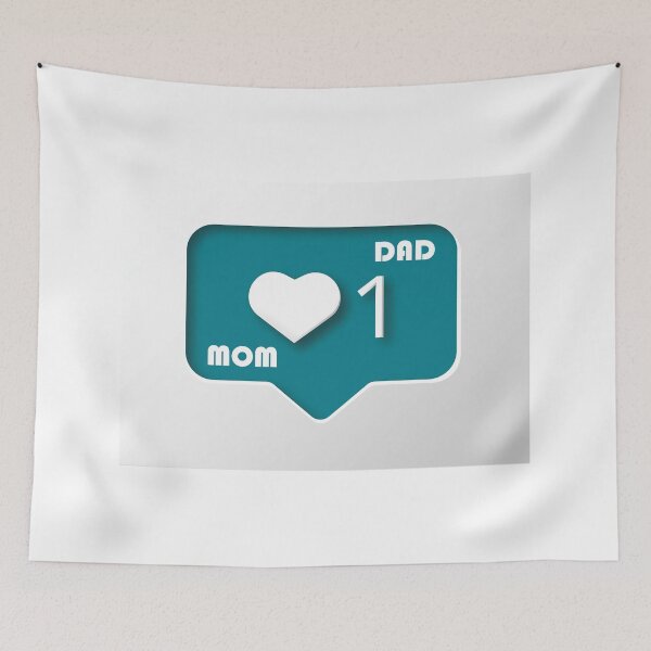 Item preview, mom dad heartin one designed and sold by orangedesigns49.