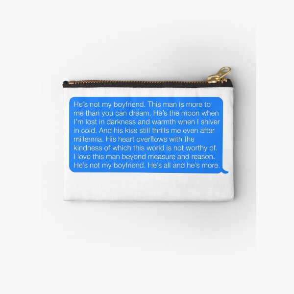 Item preview, Hes Not My Boyfriend Old Guard Speech designed and sold by cjdesigns7.