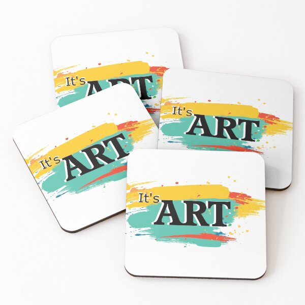 Item preview, it's ART - Funny slogan colorful design designed and sold by cedricchong.