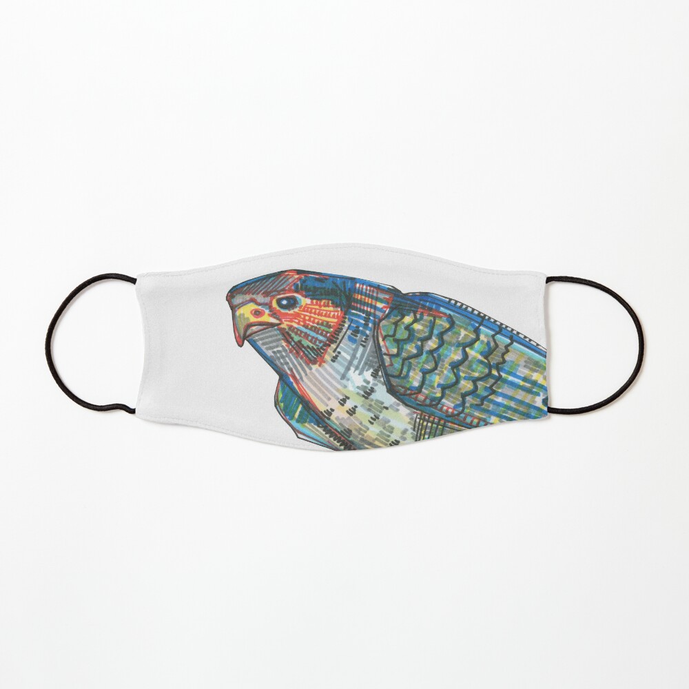 Peregrine Falcon Drawing - 2015 Mask