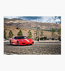 Ferrari 360 Challenge Stradale Photographic Print
