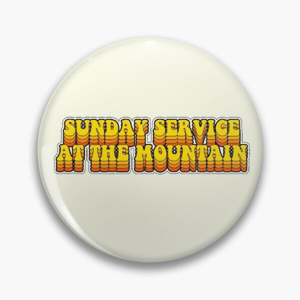 Item preview, Sunday Service at the Mountain designed and sold by 420igor.