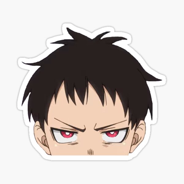 Shinra Kusakabe - Peeker Sticker