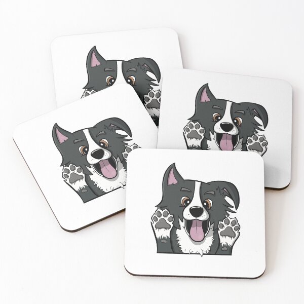 Item preview, Border Collie - Cute Cartoon Dog (White) designed and sold by LEFDDesigns.