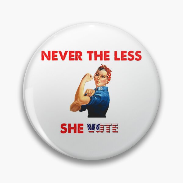 Item preview, Never The Less She Voted American Flag designed and sold by Kathrine2302.