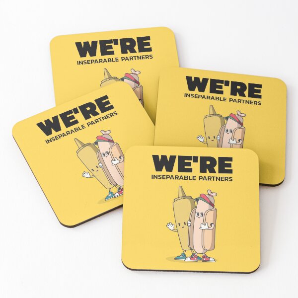 Item preview, We're Inseparable Partners designed and sold by AladdinMktgs.