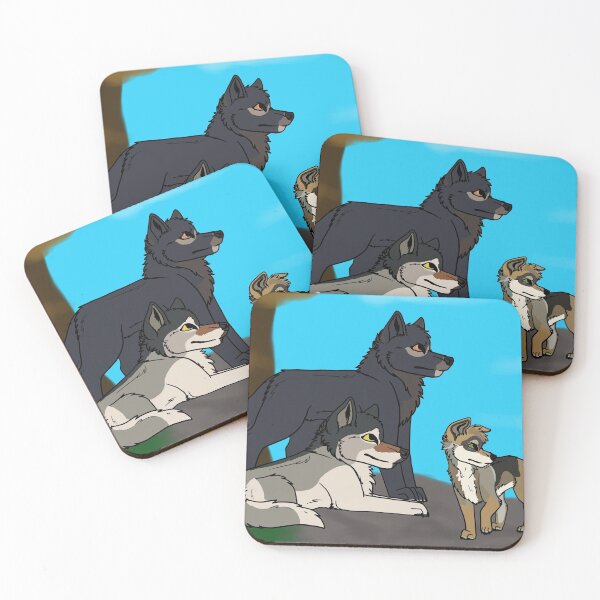 Item preview, Wolf Family Portrait designed and sold by MGMDraws85.