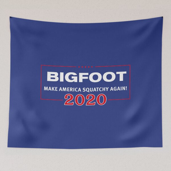 Item preview, Make America Squatchy Again Funny Bigfoot Shirt designed and sold by strangeology.