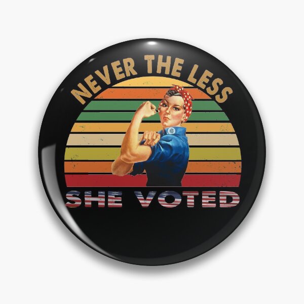 Item preview, Never The Less She Voted Vintage American Flag designed and sold by Kathrine2302.