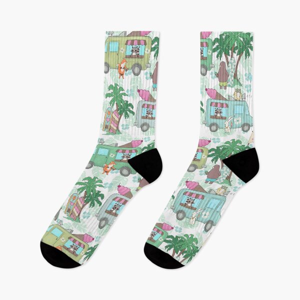 Item preview, Ice Cream Truck , Pastels, Woodland Animals, Surfers Retro designed and sold by KimMarshall.