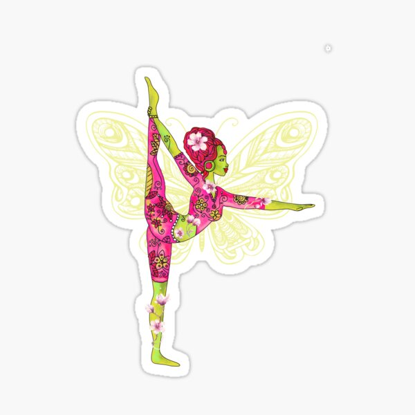 Yoga Lord of the Dance Sticker