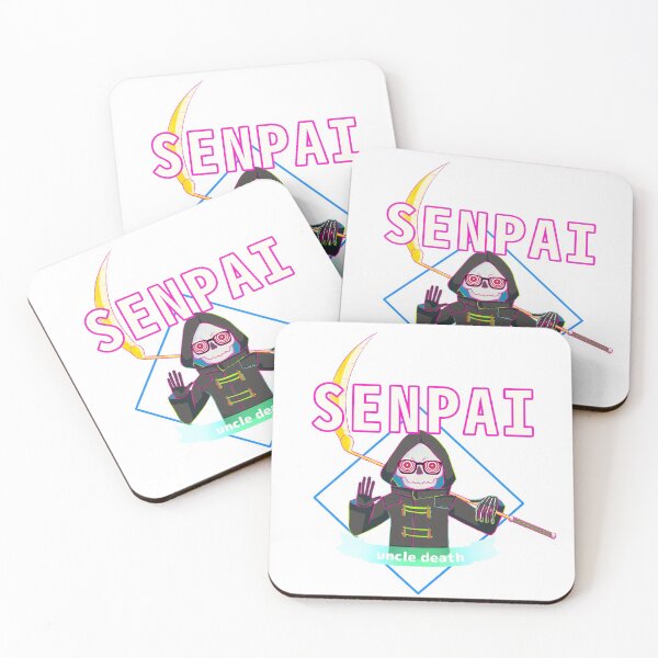 Item preview, Tío Death con pensamientos de SENPAI. designed and sold by cham-mera.