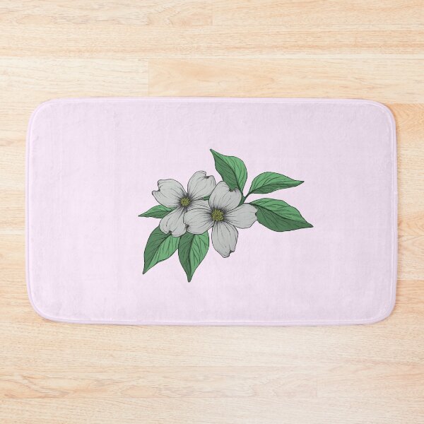 Item preview, White and green dogwood flowers designed and sold by kennathacker.