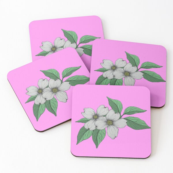 Item preview, White and green dogwood flowers designed and sold by kennathacker.
