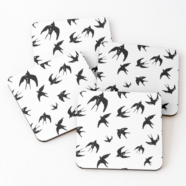 Item preview, Black Birds Pattern designed and sold by Eduardo Tavares.