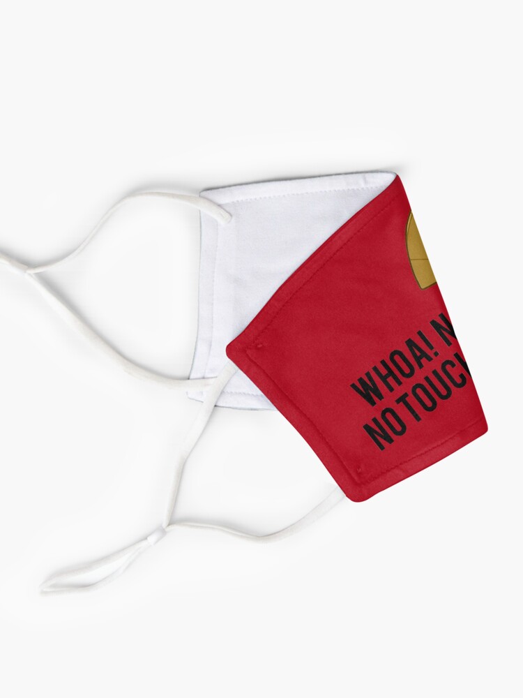 Alternate view of No Touchy! Mask