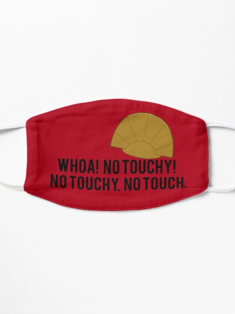 Alternate view of No Touchy! Mask