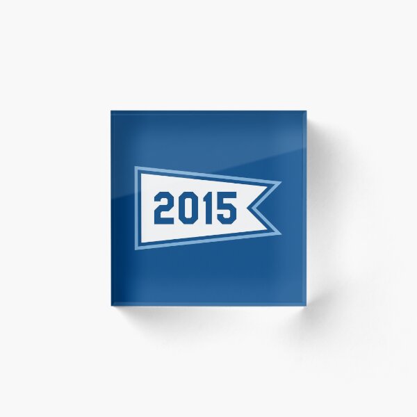 KC 2015 Pennant Acrylic Block