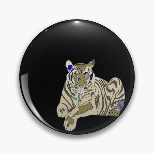 Item preview, Tiger Lying Down To Rest designed and sold by Blertz.