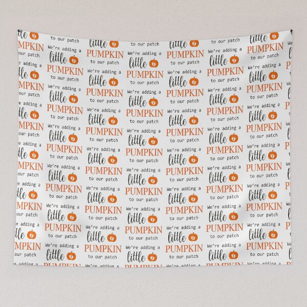 Item preview, Adding Little Pumpkin - Halloween Pregnancy Announcement designed and sold by younghopes.