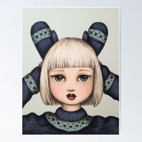Item preview, Snow Bunny designed and sold by Dolls in Trees.