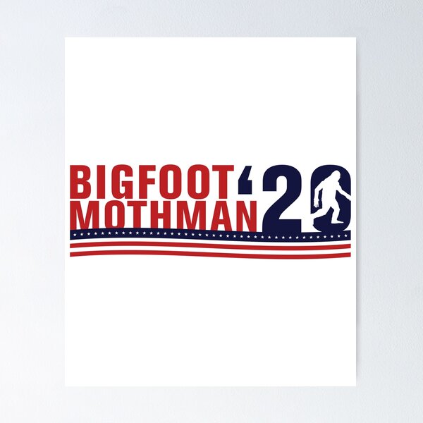 Item preview, Bigfoot / Mothman 2020. Because why not? designed and sold by strangeology.