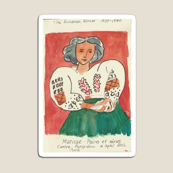 Aperçu de l'œuvre Cartes postales d'Europe - une étude de Matisse créée et vendue par Gary Shaw.