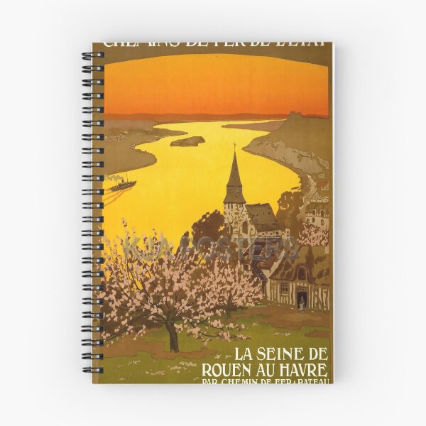Item preview, ETA La Seine de Rouen au Havre vintage travel poster designed and sold by stickart-marek.