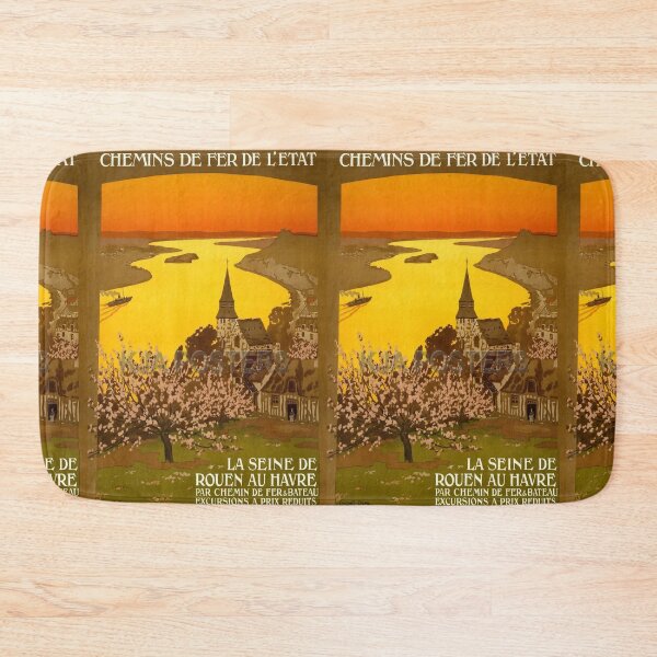 Item preview, ETA La Seine de Rouen au Havre vintage travel poster designed and sold by stickart-marek.