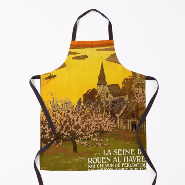 Item preview, ETA La Seine de Rouen au Havre vintage travel poster designed and sold by stickart-marek.
