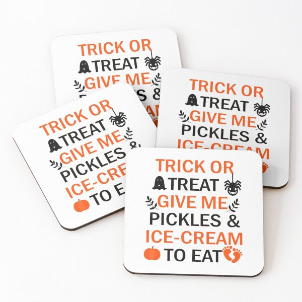 Item preview, Trick or Treat -Halloween Pregnancy Announcement designed and sold by younghopes.