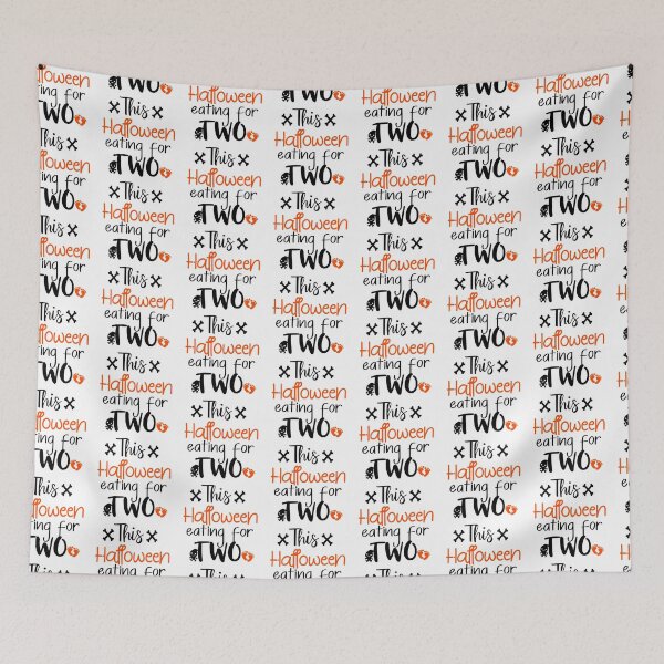 Item preview, This Halloween Eating for Two -Halloween Pregnancy Announcement designed and sold by younghopes.