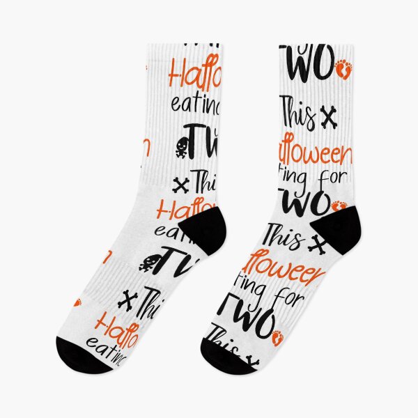Item preview, This Halloween Eating for Two -Halloween Pregnancy Announcement designed and sold by younghopes.