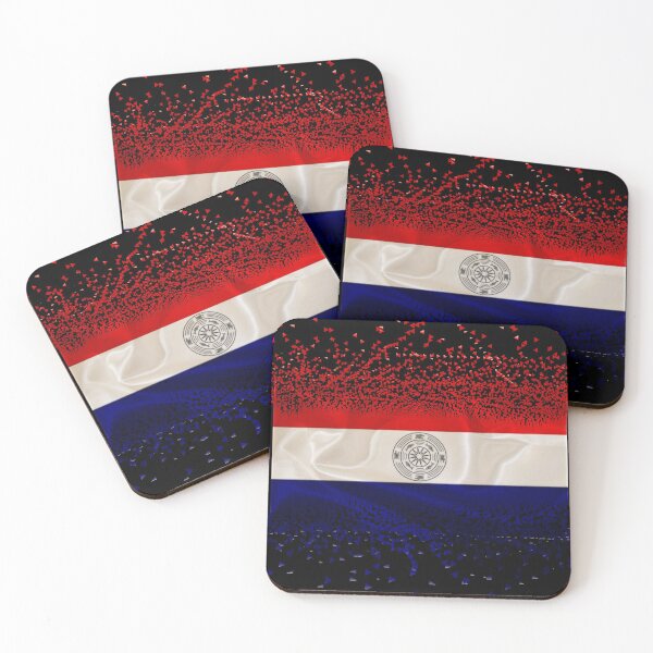 Item preview, Karenni Flag with water effect  designed and sold by Karenni.