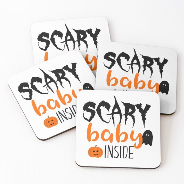 Item preview, Scary Baby Inside -Halloween Pregnancy Announcement designed and sold by younghopes.