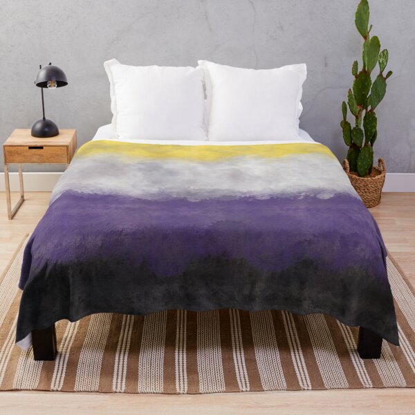 Item preview, Distressed Nonbinary Pride Flag designed and sold by Liam Connors-Smith.