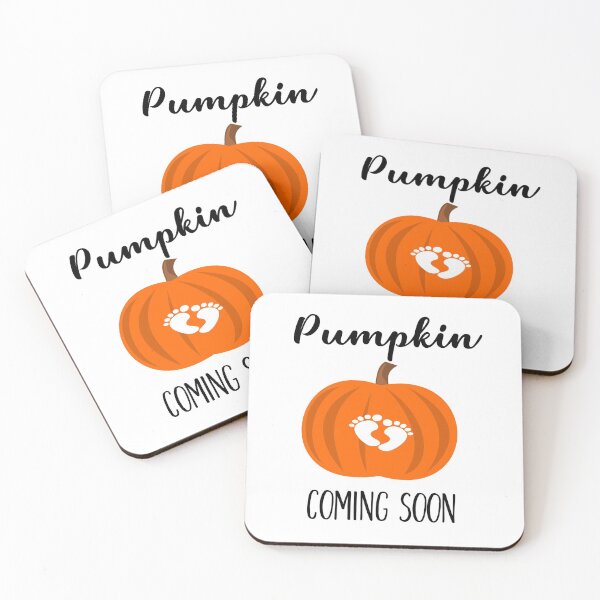 Item preview, Pumpkin Coming Soon -Halloween Pregnancy Announcement designed and sold by younghopes.