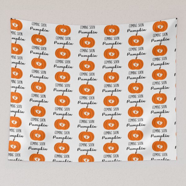 Item preview, Pumpkin Coming Soon -Halloween Pregnancy Announcement designed and sold by younghopes.
