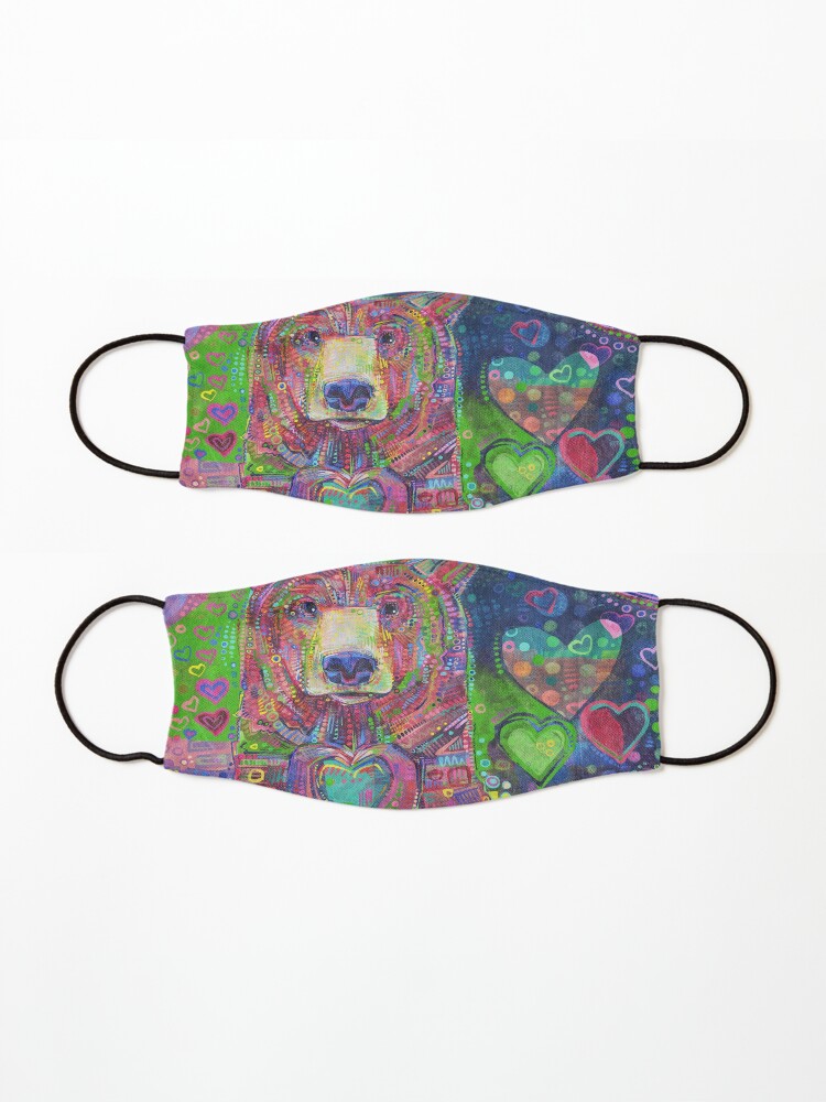 Alternate view of Share the Bear (Blue) - 2014 Mask