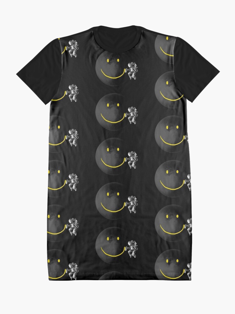 Alternate view of Make a Smile Graphic T-Shirt Dress