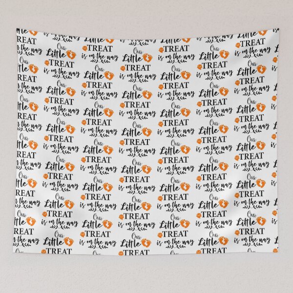 Item preview, Our Little Treat -Halloween Pregnancy Announcement designed and sold by younghopes.