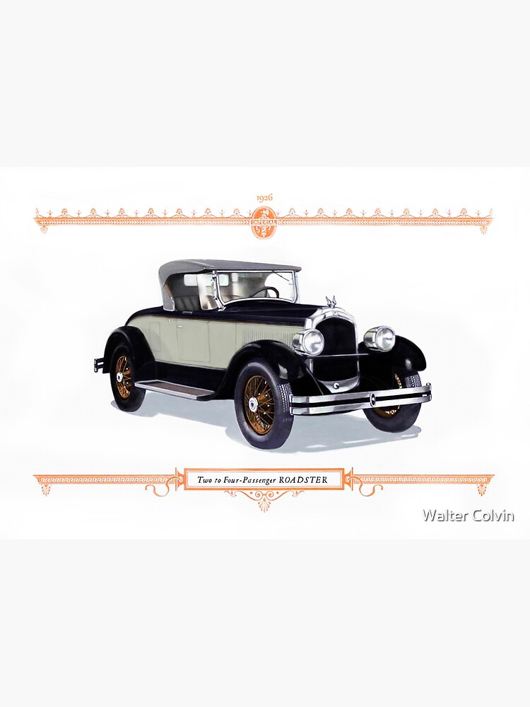 1926 Chrysler Roadster Greeting Card By Skyviper Redbubble